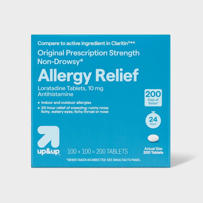 Loratadine Allergy Relief Tablets - up & up™, 1 of 8