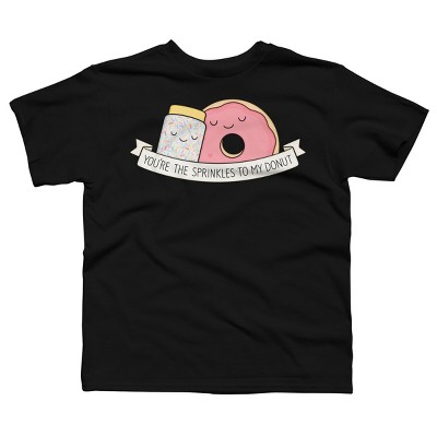 Boy's Design By Humans You're the sprinkles to my donut By kimvervuurt T-Shirt