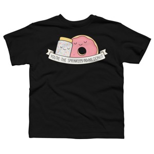 Boy's Design By Humans You're the sprinkles to my donut By kimvervuurt T-Shirt - 1 of 2