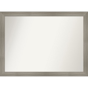Amanti Art Grand Narrow Non-Beveled Framed Bathroom Vanity Wall Mirror - 1 of 4