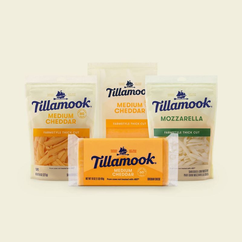 Tillamook Medium Cheddar Cheese Block - 16oz, 5 of 7