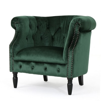 green velvet chair target