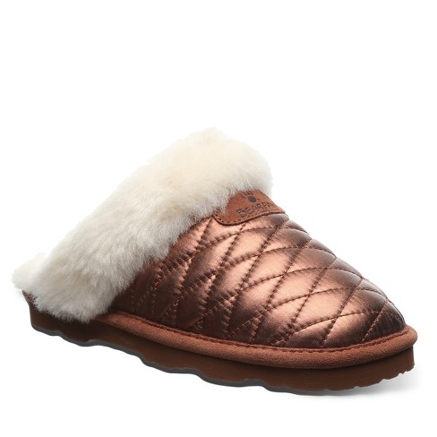 Bearpaw Women's Effie Slippers | Bronze | Size 7 : Target