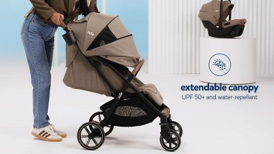 Joie　0205 Joie Nutmeg & Mint Latch Travel System | Lightweight & Secure