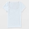 Women's Seamless Cap Sleeve Square Neck T-Shirt - Wild Fable™ - 4 of 4