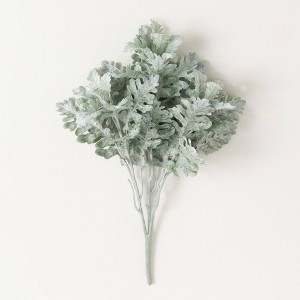 Sullivans Artificial 17" Dusty Miller Bush, Green - 1 of 2