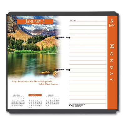 House of Doolittle Earthscapes Desk Calendar Refill 3.5 x 6 2022 417