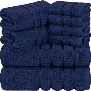 BAGOKIE 8 Piece Cotton Blend Towel Set - 1 of 4