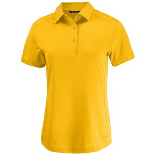 Cutter & Buck Prospect Textured Stretch Womens Short Sleeve Polo Shirt - 1 of 2