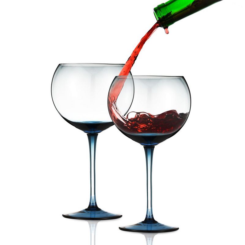 Berkware Sophisticated Oversized Colored Wine Glass - 18.7oz, 1 of 12