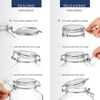 Bormioli Rocco Fido Jar - Set of 2, Made of Premium Quality Italian Glass, Airtight Seal with Gasket - 4 of 4