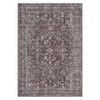 Area Rugs for Living Room Bedroom, Washable Rug, Vintage Floral Boho Non Slip & Low Pile Carpet Indoor Dining Room and Kids Room - 2 of 4