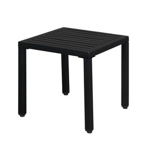 Karl Home|Square Metal Outdoor Side Table - 1 of 4