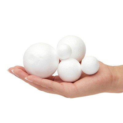Bright Creations DIY Solar System Model Kit with Foam Balls and Bamboo Sticks