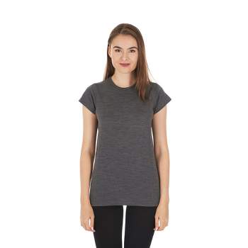 Dickies Women’s Long Sleeve Thermal Shirt, Graphite Gray (GAD), XS