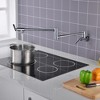 Sumerain Pot Filler Faucet Wall Mounted Stove Pot Filler in Chrome Finish - image 2 of 4