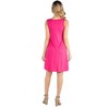 Maternity A-Line Slim Fit and Flare Dress - 24seven Comfort Apparel™ - 3 of 4