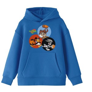 Space Jam Squad Youth Royal Blue Hoodie - 1 of 2