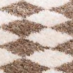 off white, dark brown