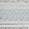 Stella Cotton Shower Curtain Coral: Madison Park, Paisley Percale, Machine Washable, Buttonhole Top - 4 of 4