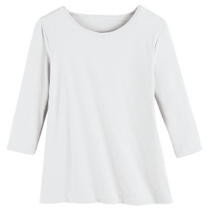 Collections Etc 3/4 Sleeve Top - 1 of 4