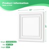 PVC Ceiling Tiles, Glue Up Plastic Sheet in Black, Suitable for Kitchen, Living Room, and Home Decorative Ceilings - 2 of 4