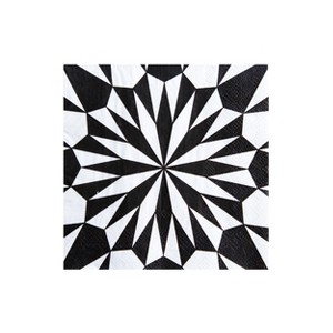 Jollity & Co. - Kaleidoscope Cocktail Napkins - Pack of 20 Paper Napkins - 1 of 3