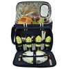 Picnic at Ascot Soft Sided Cooler with Four Person Picnic Set - image 2 of 4