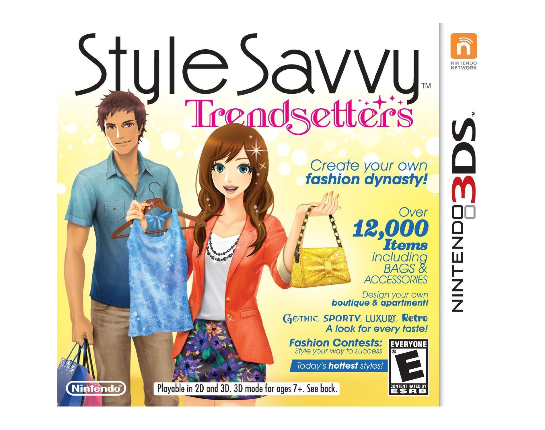 Style Savvy Trendsetters - Nintendo 3DS