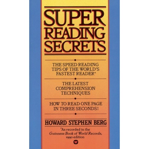 Super Reading Secrets - by  Howard Stephen Berg (Paperback) - image 1 of 1