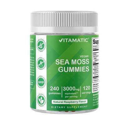 Irish Sea Moss Gummies - 3000 mg - 240 Vegan Gummies