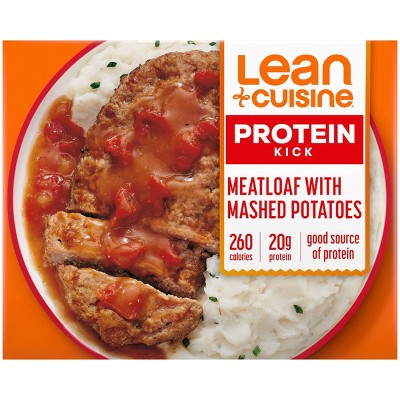 Lean Cuisine Frozen Protein Kick Meatloaf with Mashed Potatoes - 9.375oz