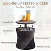 Zevemomo 5-piece patio furniture chair set - 4 of 4