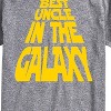 Men's - Instant Message - Best Uncle in the Galaxy Short Sleeve Graphic T-Shirt - 2 of 4