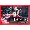 PosterPalooza | Classic Modern Red Picture Frame - UV Acrylic, Backing Board, Hanging Hardware Included - 2 of 4
