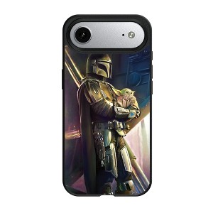 Star Wars Mandalorian Portrait MagSafe Compatible Cell Phone Case for Apple iPhone 17 Series - 1 of 4