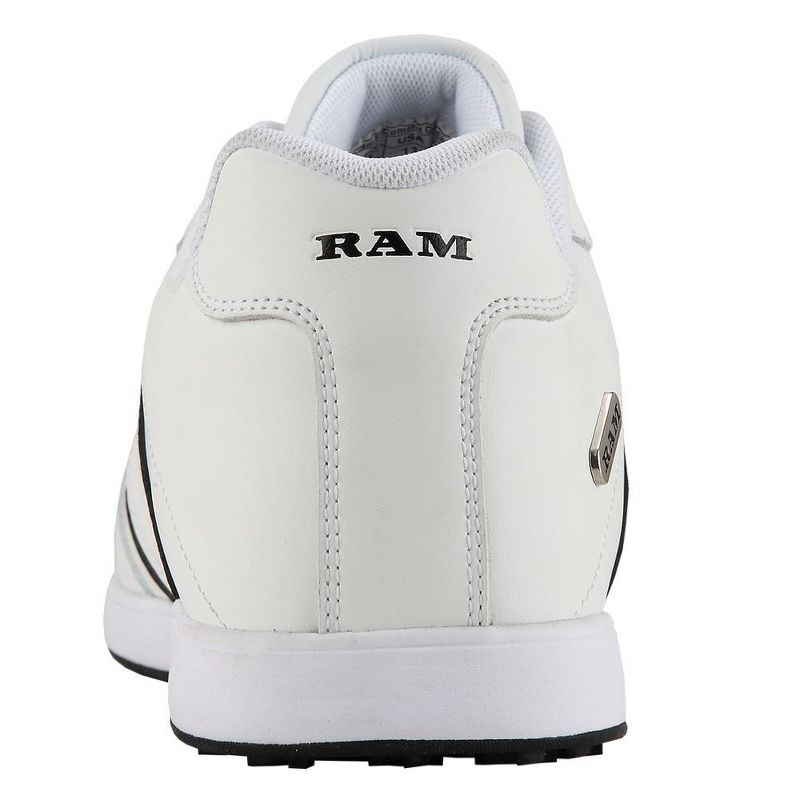 Ram FX Comfort Mens Waterproof Golf Shoes White, 4 of 5