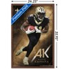Trends International NFL New Orleans Saints - Alvin Kamara 19 Framed Wall Poster Prints - 3 of 4