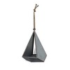 Cheung's Odal Geometric Hanging Galvanized Planter - Large - 2 of 4