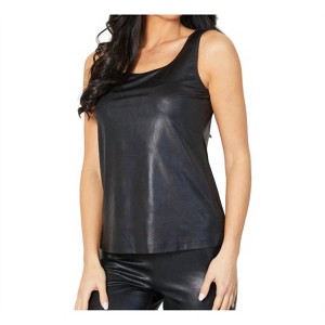 Women's Vegan Leather Tank - Angel Apparel - 1 of 4