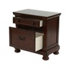 ORRD Nightstand, Classic Style Nightstand, 2 Drawer Side Table - 2 of 4