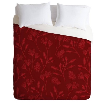 Full/Queen Gabriela Fuente Winter Forest Comforter Set - Deny Designs