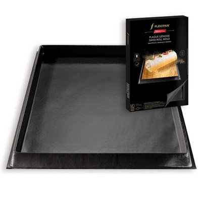 Flexipan Original Large Sponge Cake Tray, Non-Stick, Handcrafted in France, Trusted by Chefs, Food Safe Certified
