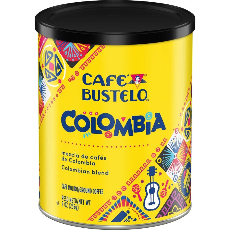 Caf&#233; Bustelo Colombia Medium Dark Roast Coffee Can - 9oz, 1 of 5