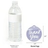 Big Dot of Happiness Purple Elegantly Simple - Guest Party Favor Gift Tags (Set of 20) - 3 of 4