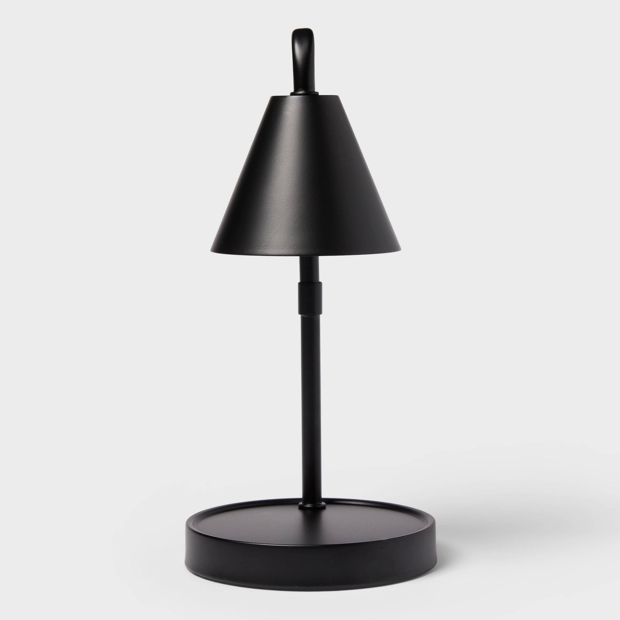 Candle Lamp Warmer Black Metal