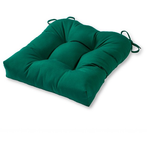 Green outdoor 2025 seat cushions