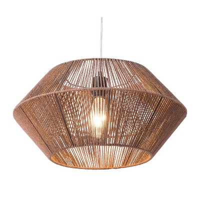 Tereva Ceiling Lamp Brown - ZM Home