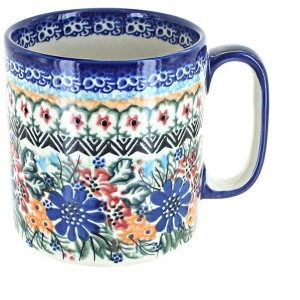 Blue Rose Polish Pottery Vena Mug - 1 of 2