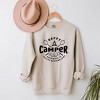 Simply Sage Market Women's Graphic Sweatshirt Happy Camper Toasted Marshmallow - 3 of 3